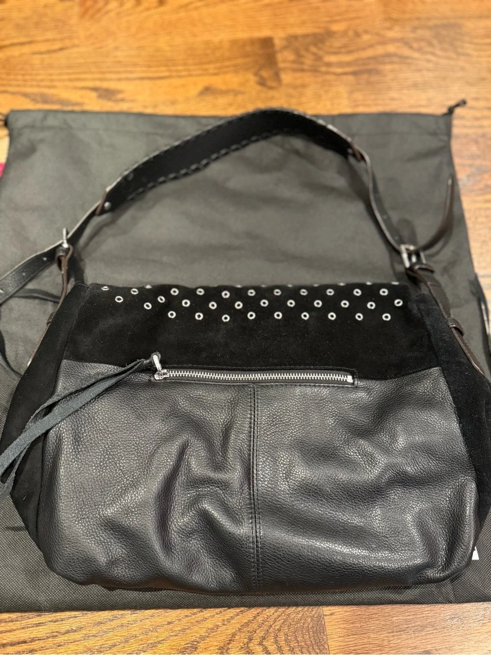 Aimee kestenberg Bali hobo eyelet suede leather bag